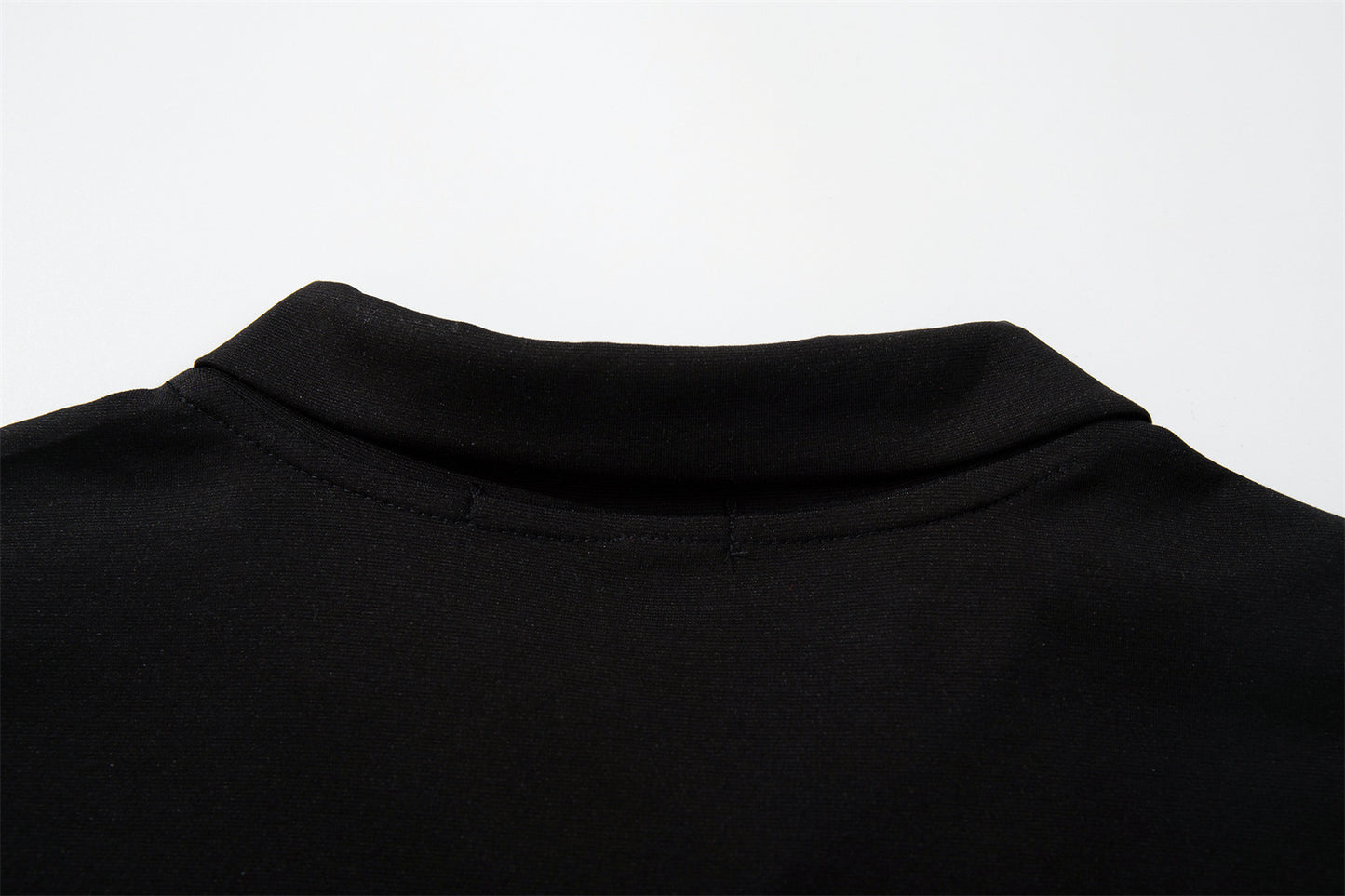 Zipper Design Heavyweight Short Sleeve T-Shirt WN26854