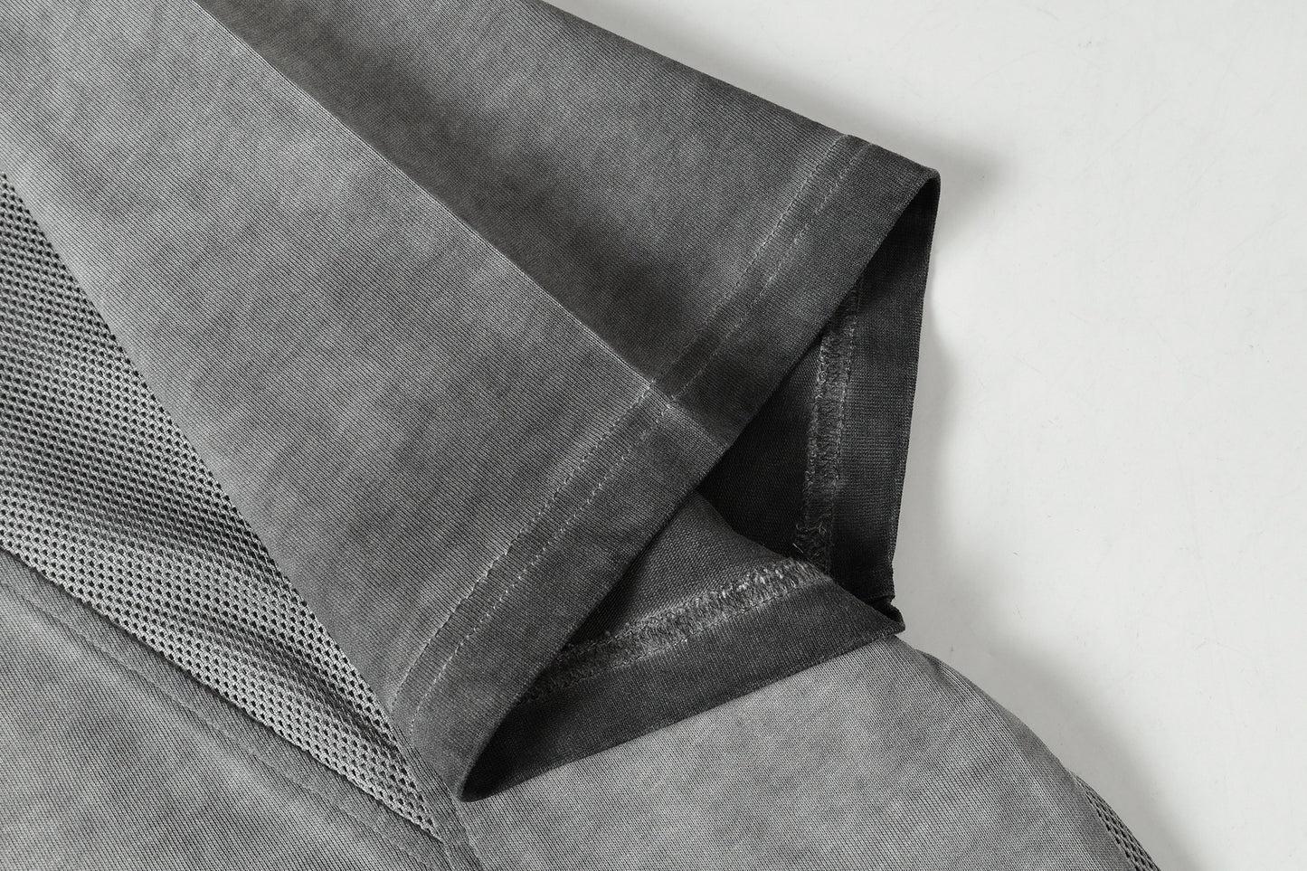 Washed Wax Dye Damage Short Sleeve T-Shirt WN23054