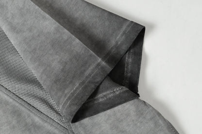 Washed Wax Dye Damage Short Sleeve T-Shirt WN23054