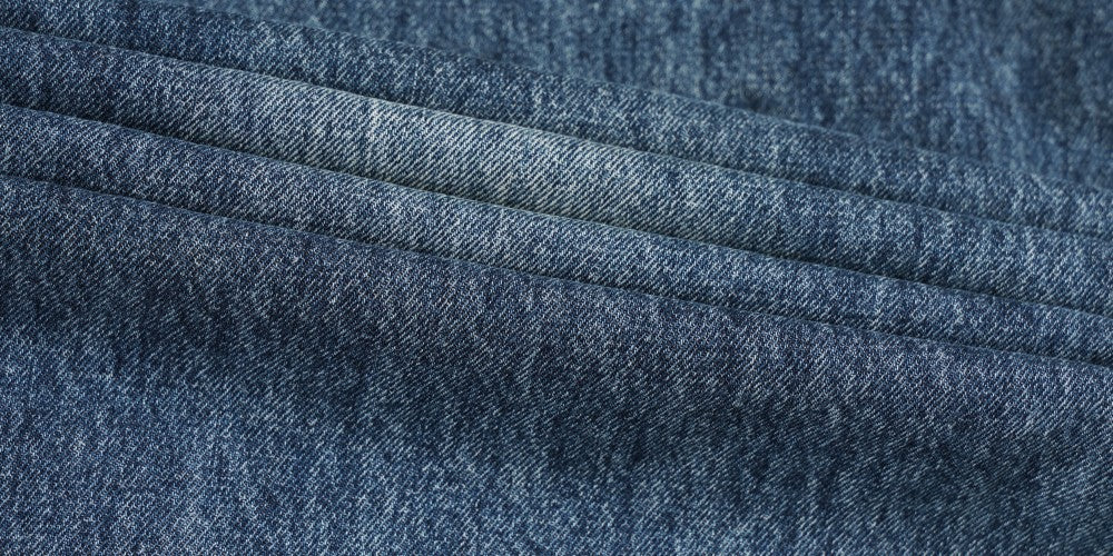 Metal Stud Washed Wide Leg Denim Jeans WN27843