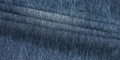 Metal Stud Washed Wide Leg Denim Jeans WN27843