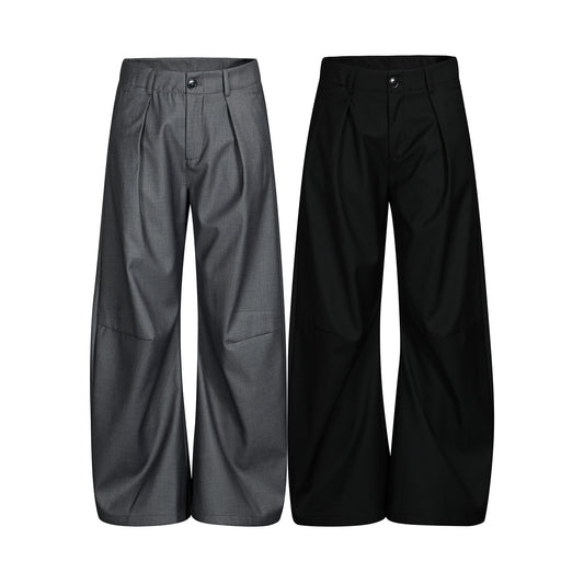 Wide Leg Straight Trousers WN12933