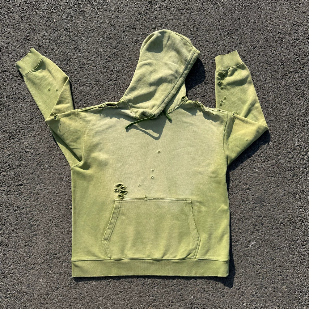 Damage Washed Heavyweight Hoodie WN16700