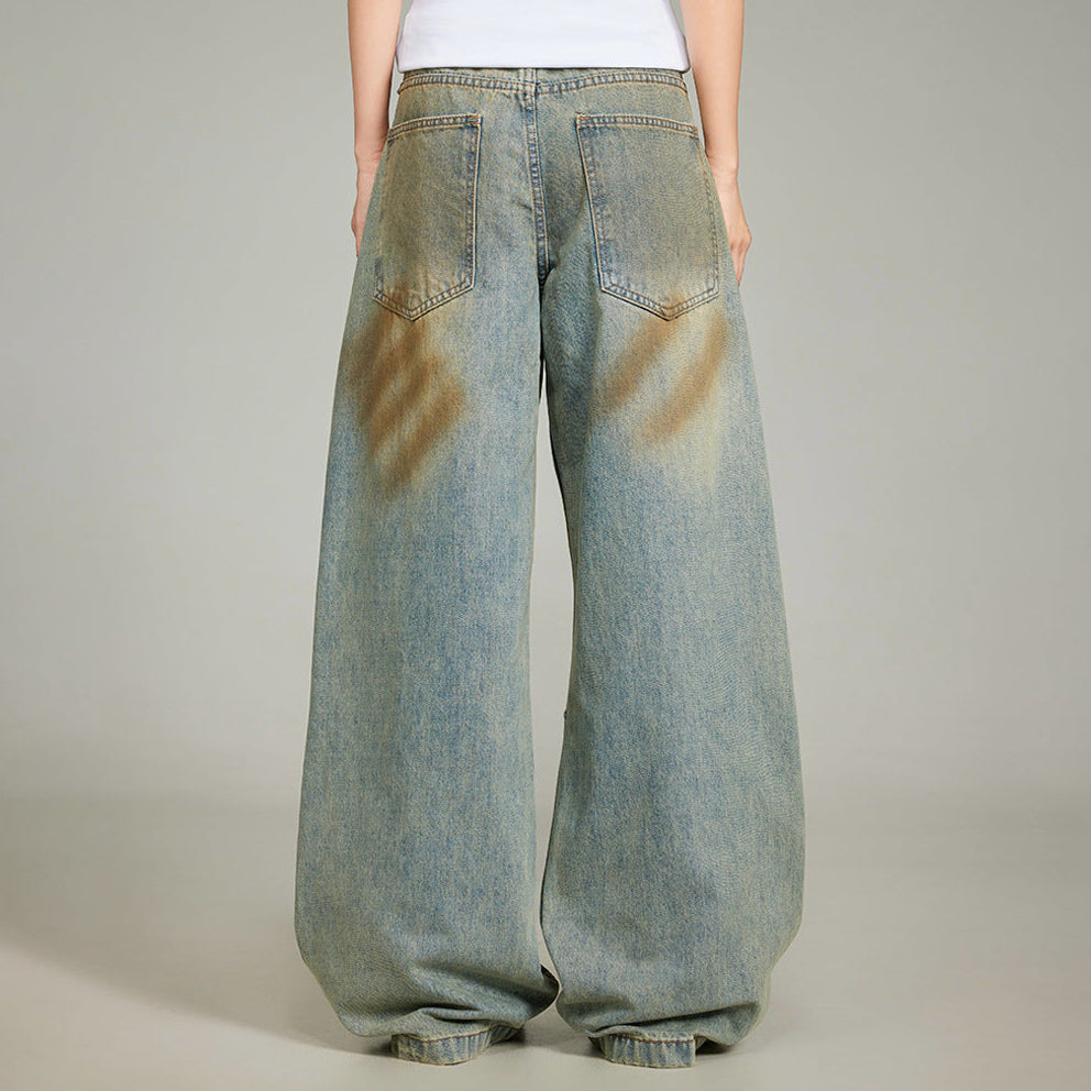 Wash Straight Denim Jeans WN25602