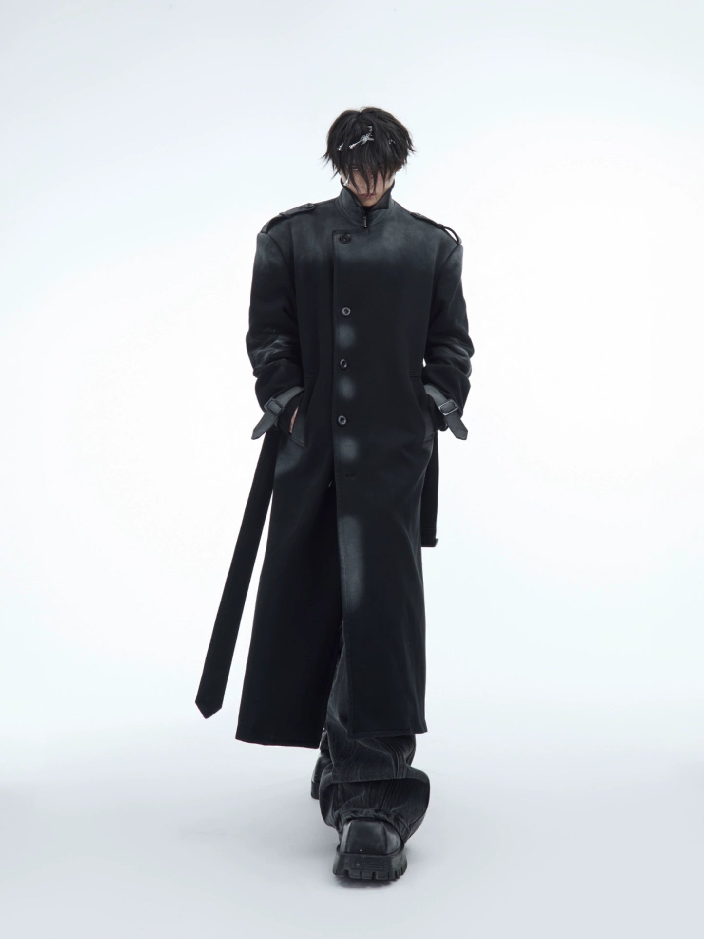 Heavyweight Oversize Long Coat WN11625