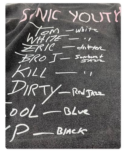 Washed Damage Digital Spray Print Short Sleeve T-Shirt WN16279