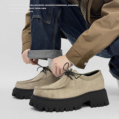 Thick Sole Lace-Up Shoes WN23410