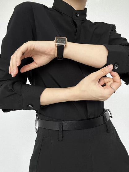 Drape Long Sleeve Shirt WN19622