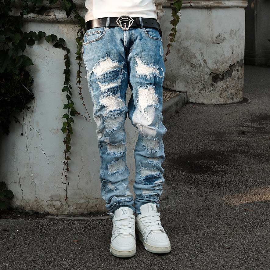 Skinny Damage Denim Jeans WN26650