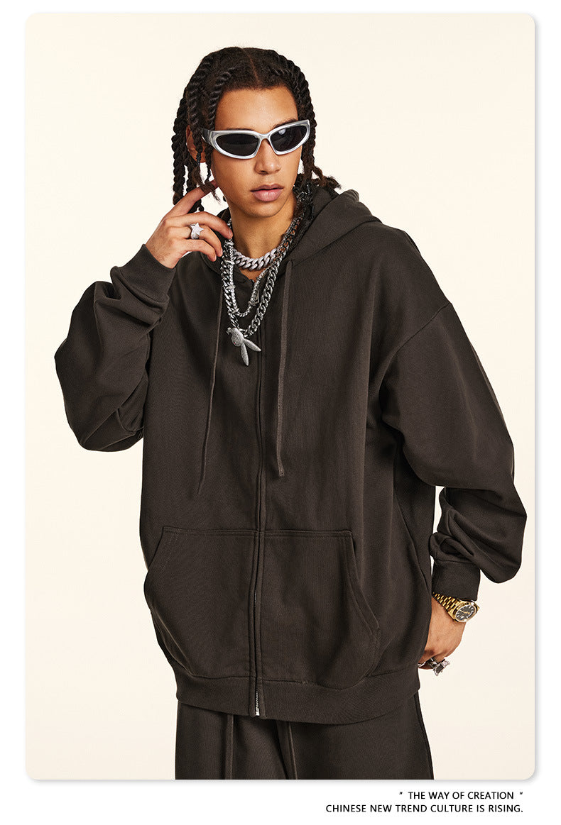 Oversize Zipper Hoodie WN9927
