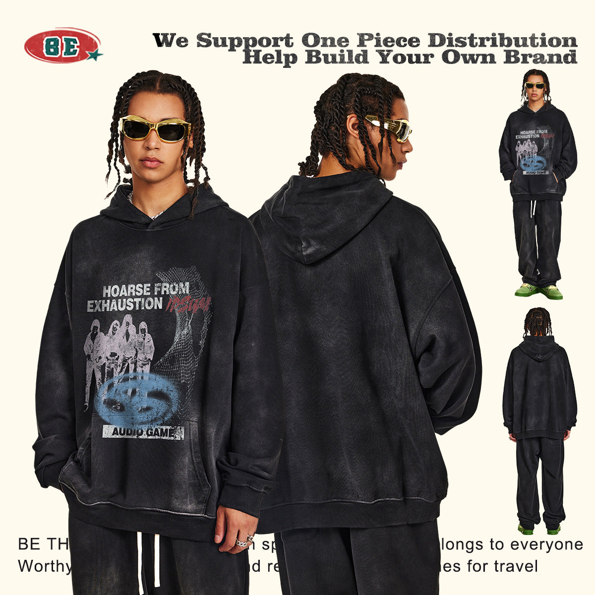 Heavy Weight Oversize Hoodie WN9950