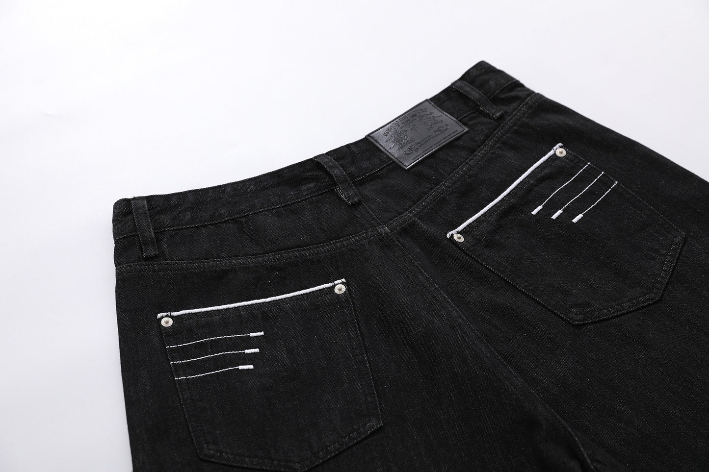 Raw Wash Wide Leg Denim Half Pants WN25701