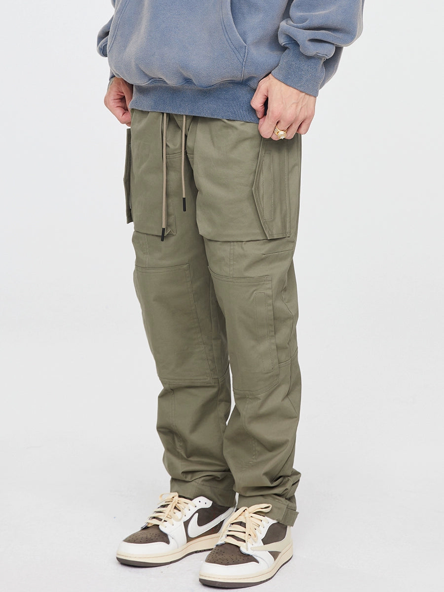 Multi-Pocket Utility Cargo Pants WN12280