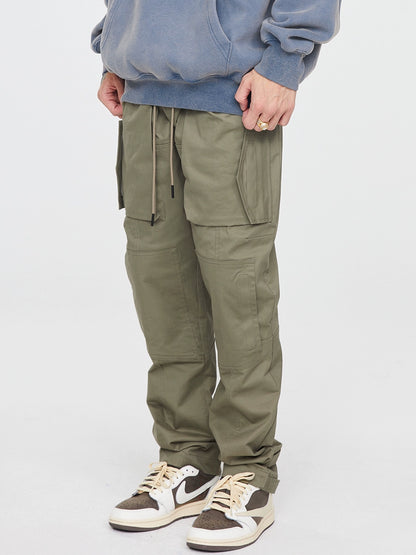 Multi-Pocket Utility Cargo Pants WN12280