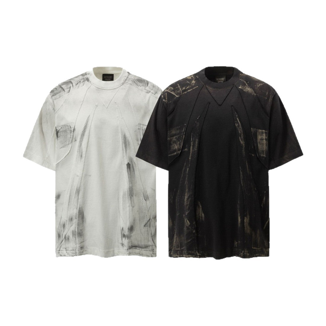 Washed Pocket Detail Short Sleeve T-Shirt WN27791