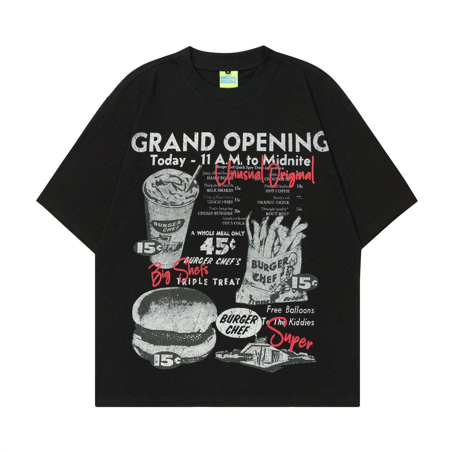 Graphic Art Print Oversize Short Sleeve T-Shirt WN25949