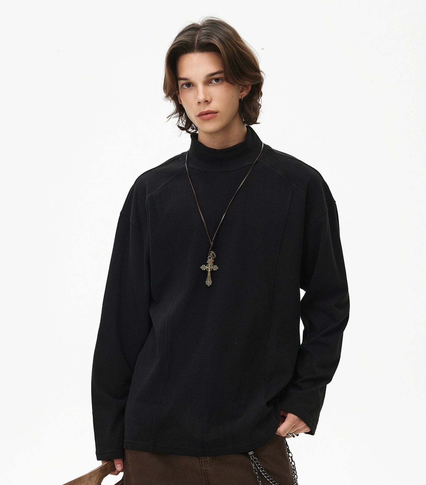 Thermal High-Neck Long Sleeve T-Shirt WN21447