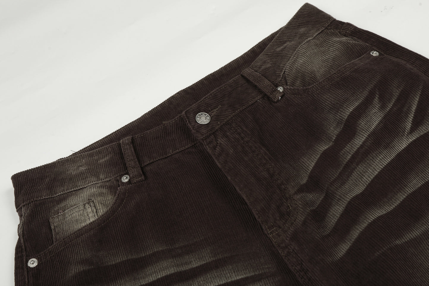 Washed Corduroy Straight Pants WN25511