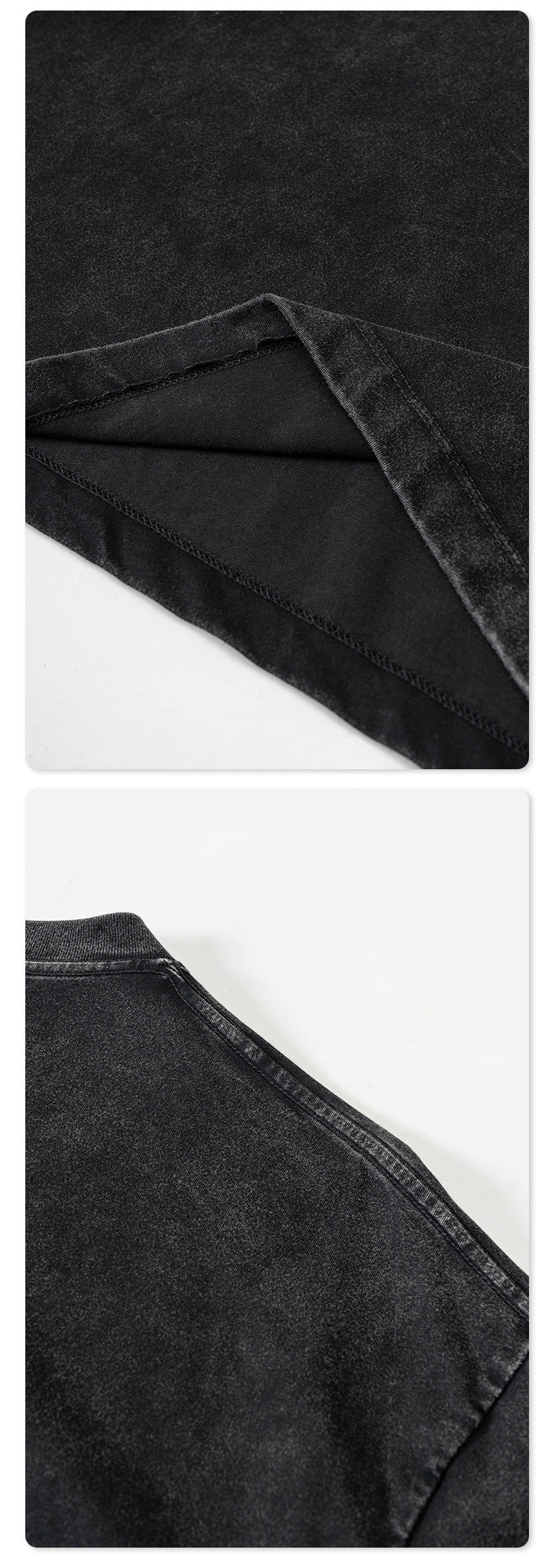 Washed Oversize Short-sleeve T-shirt WN6456