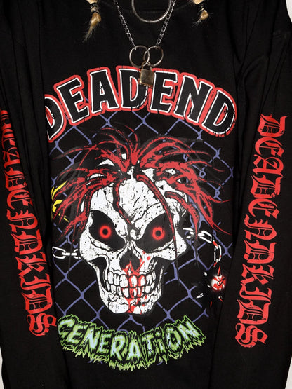 Skull Print Long Sleeve T-Shirt WN22272