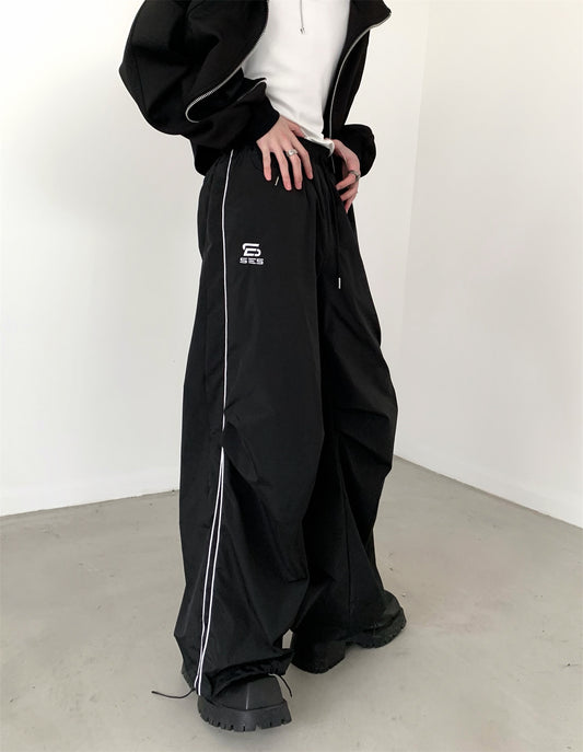 Side Line Design Sporty Wide Leg Pants WN9116