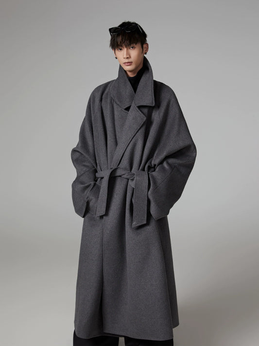 Oversize Wool Robe Coat WN13306