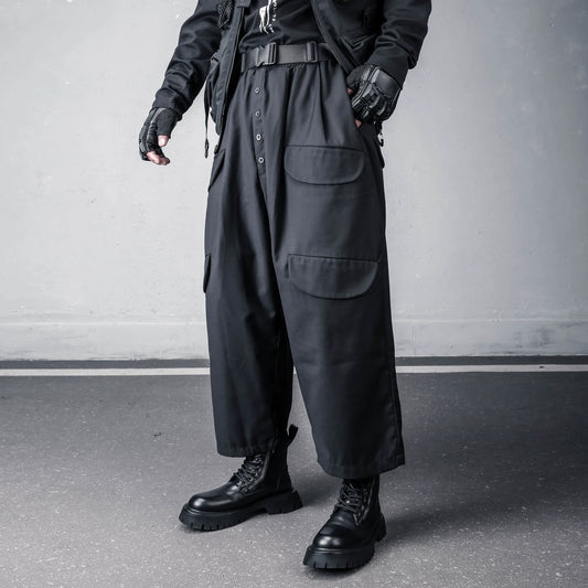 Harem Cropped Wide Leg Pants WN22480