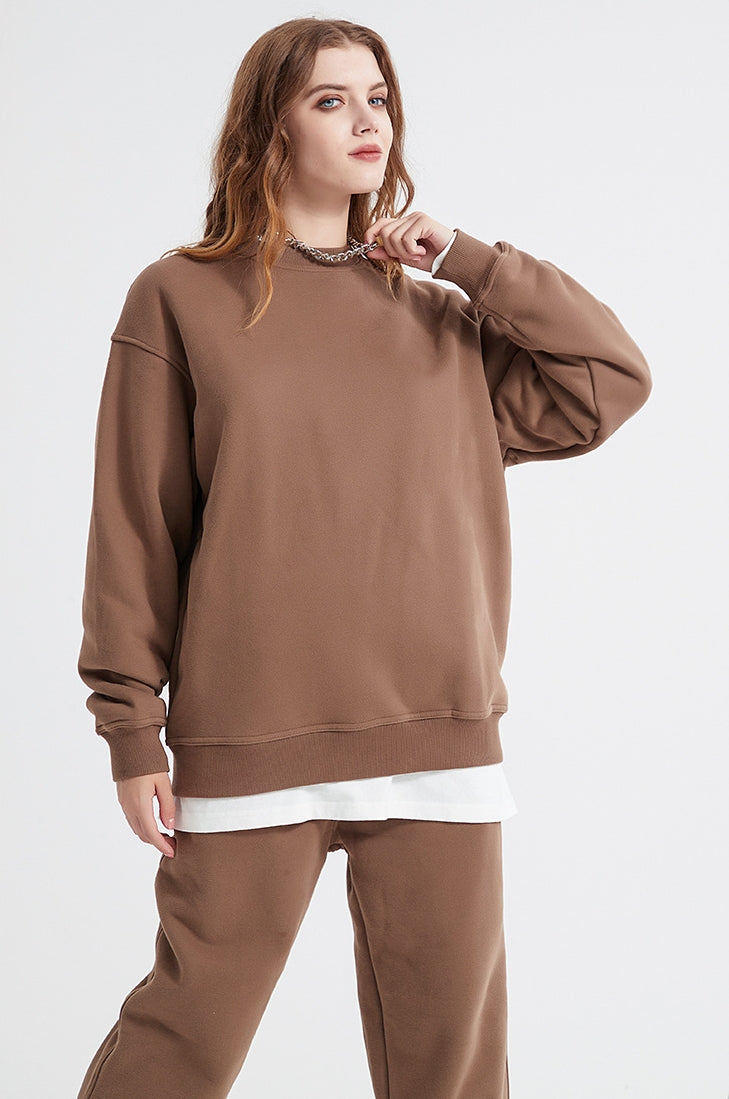 Heavyweight Oversize Sweatshirt & Heavyweight Sweatpants Setup WN6624-K