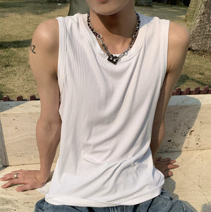 Ribbed Sporty Tank Top WN20036