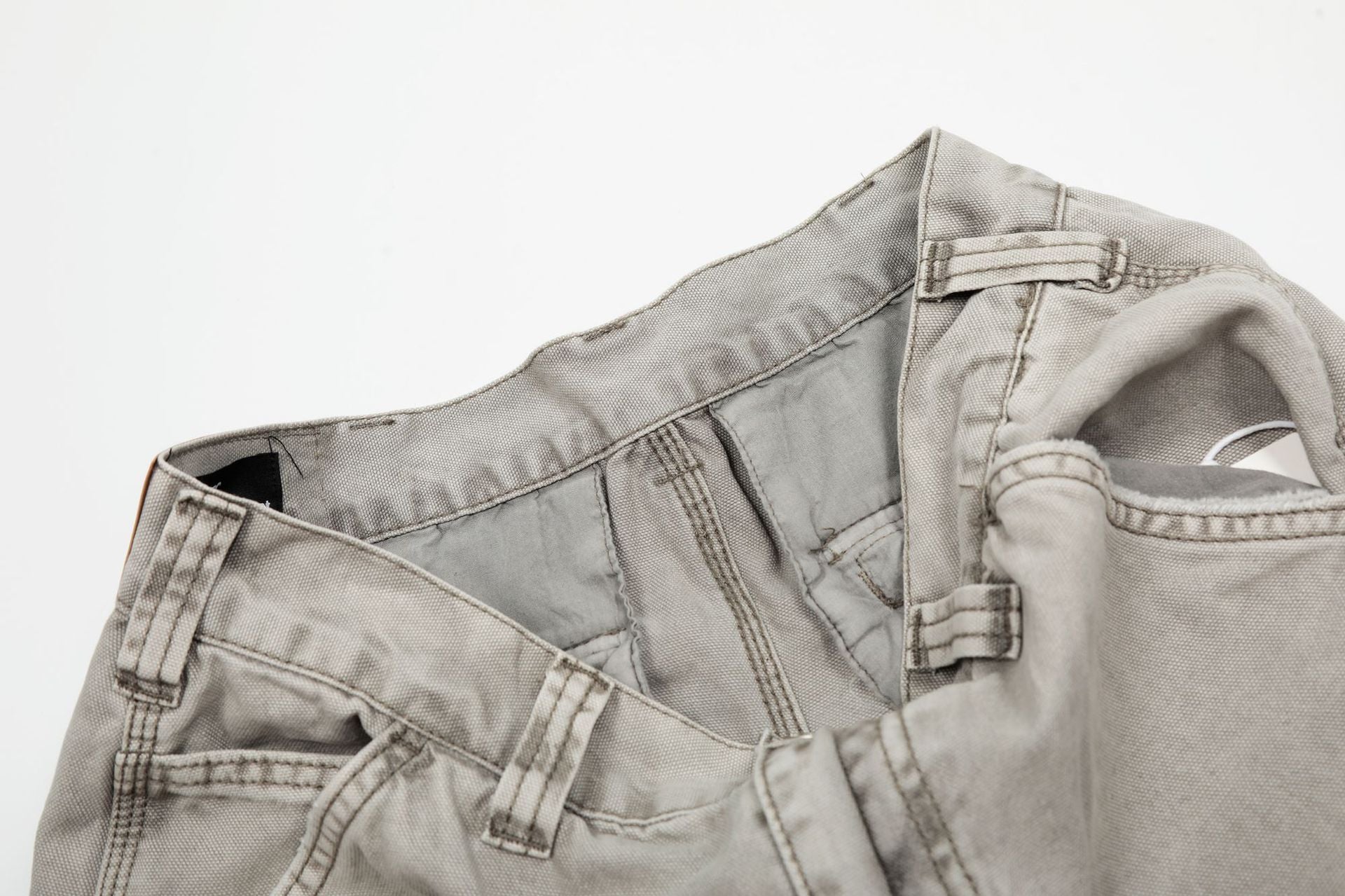 Washed Multi-Pocket Wide Leg Cargo Pants WN25852 – WONDER NOAH
