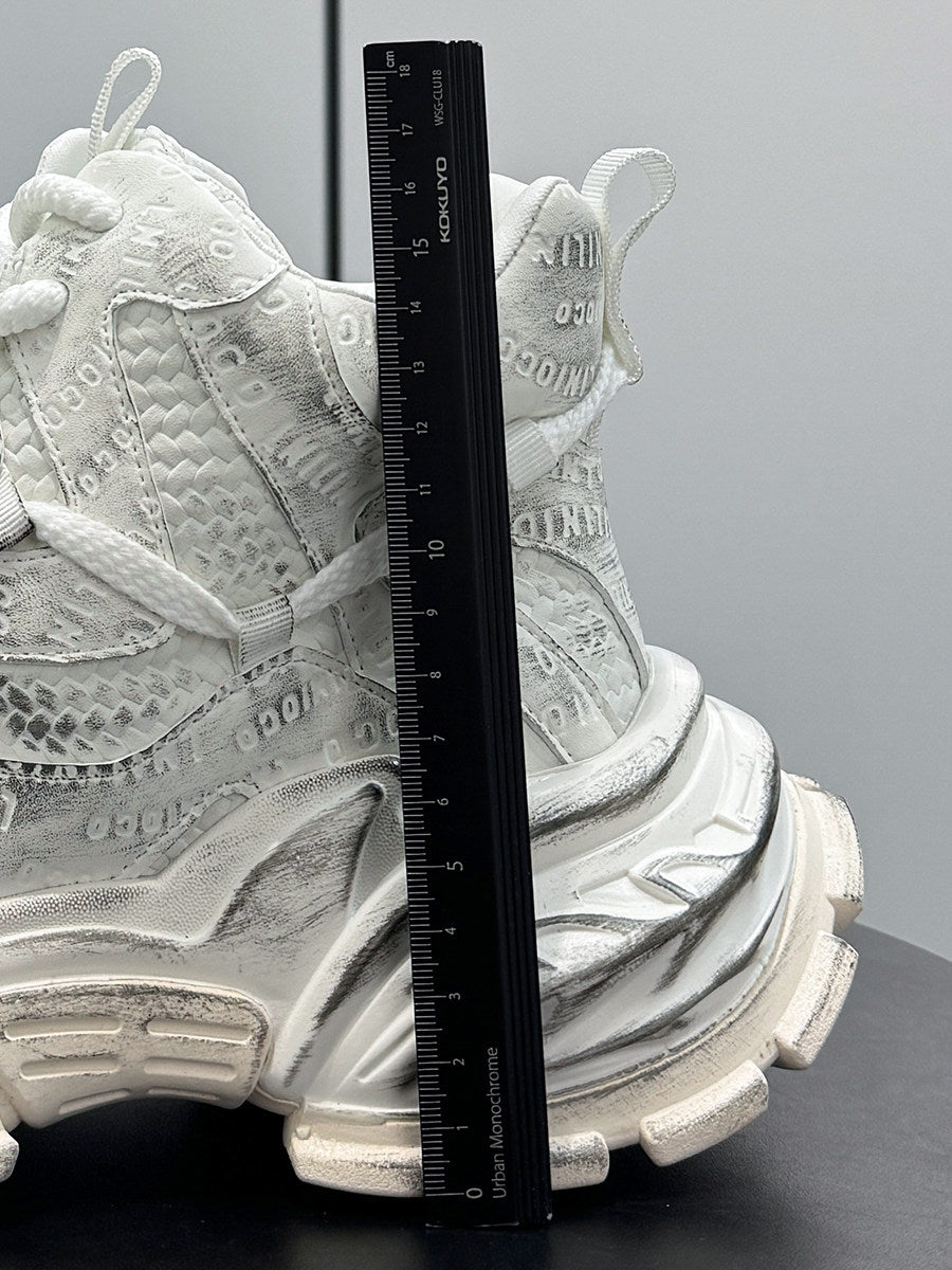 Embroidery Rope Lace Sneaker Boots WN24717