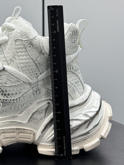 Embroidery Rope Lace Sneaker Boots WN24717
