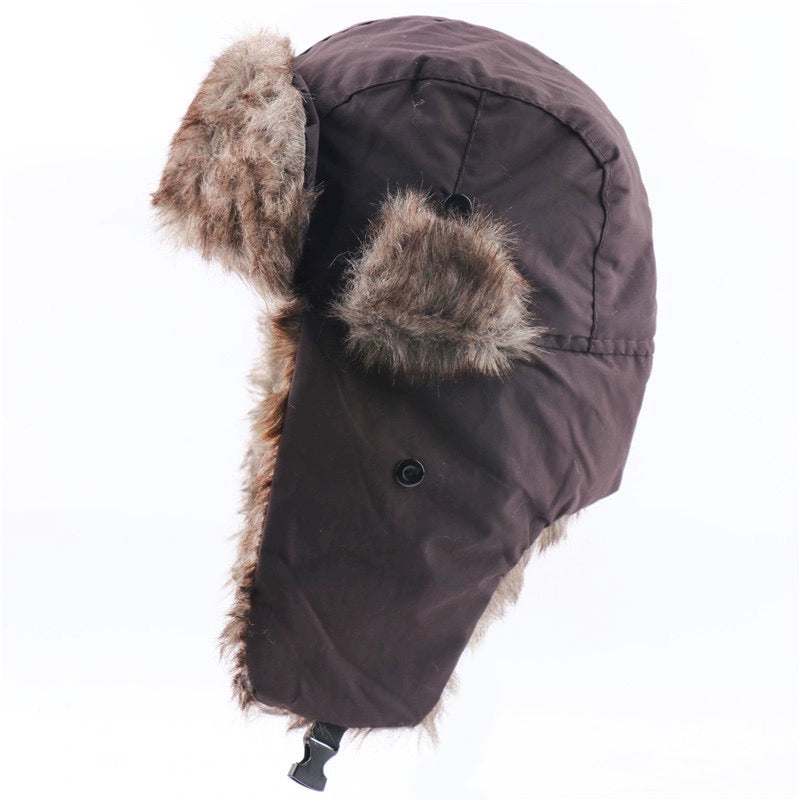 Fake Fur Warm Trapper Hat WN21128