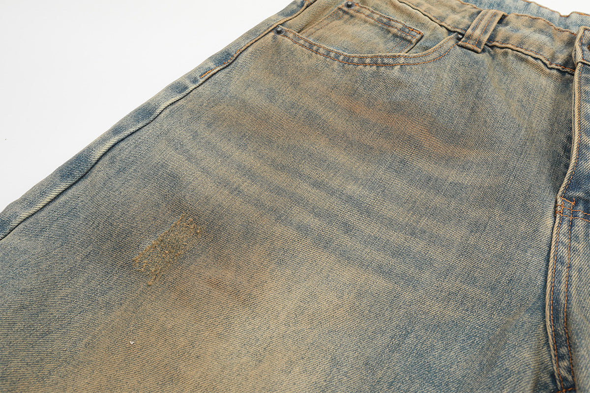 Wash Straight Denim Jeans WN25602