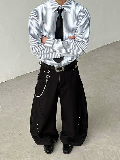 Striped Long Sleeve Shirt WN19485