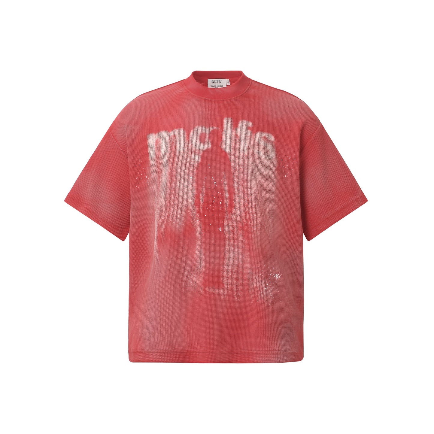 Waffle Shadow Art Print Short Sleeve T-Shirt WN25569