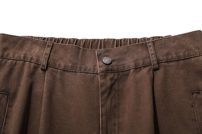 Pleated Wide-Leg Pants WN12727