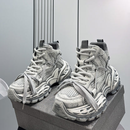 Embroidery Rope Lace Sneaker Boots WN24717