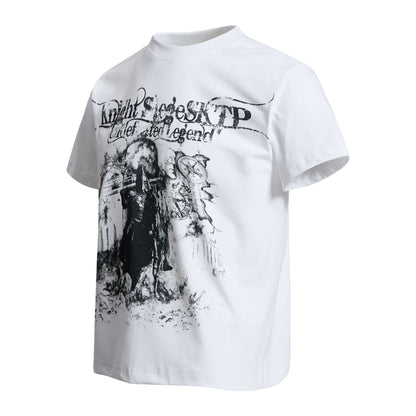 Graphic Letter Short Sleeve T-Shirt WN26130