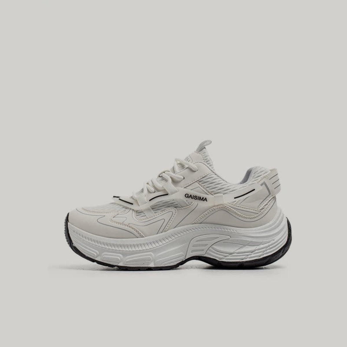 Color-Block Sport Panel Chunky Sneakers WN23459