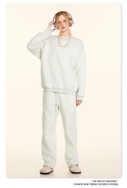 Fleece Lining Oversize Sweatshirt WN9928