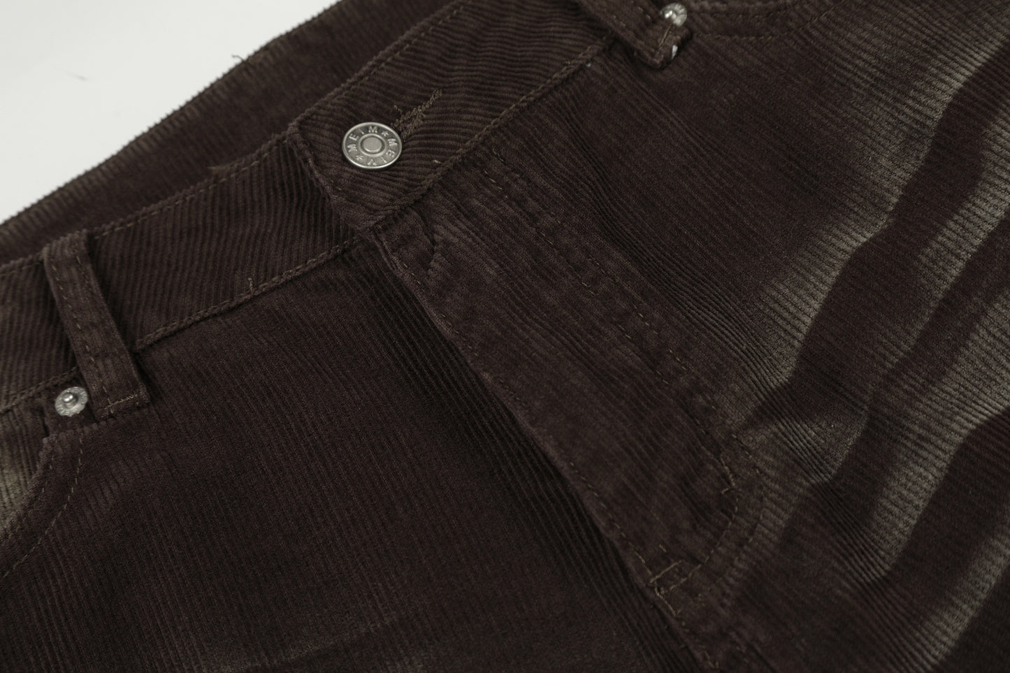 Washed Corduroy Straight Pants WN25511
