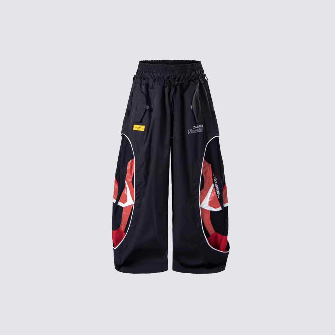 Double Waist Wide Leg Panel Detail Sweatpants WN27968