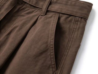 Washed Wide Leg Half Pants WN28051