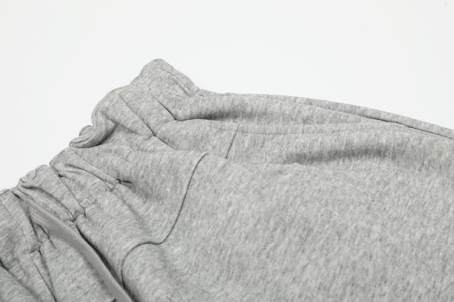 Deconstruction Wide Leg Half Sweatpants WN25969
