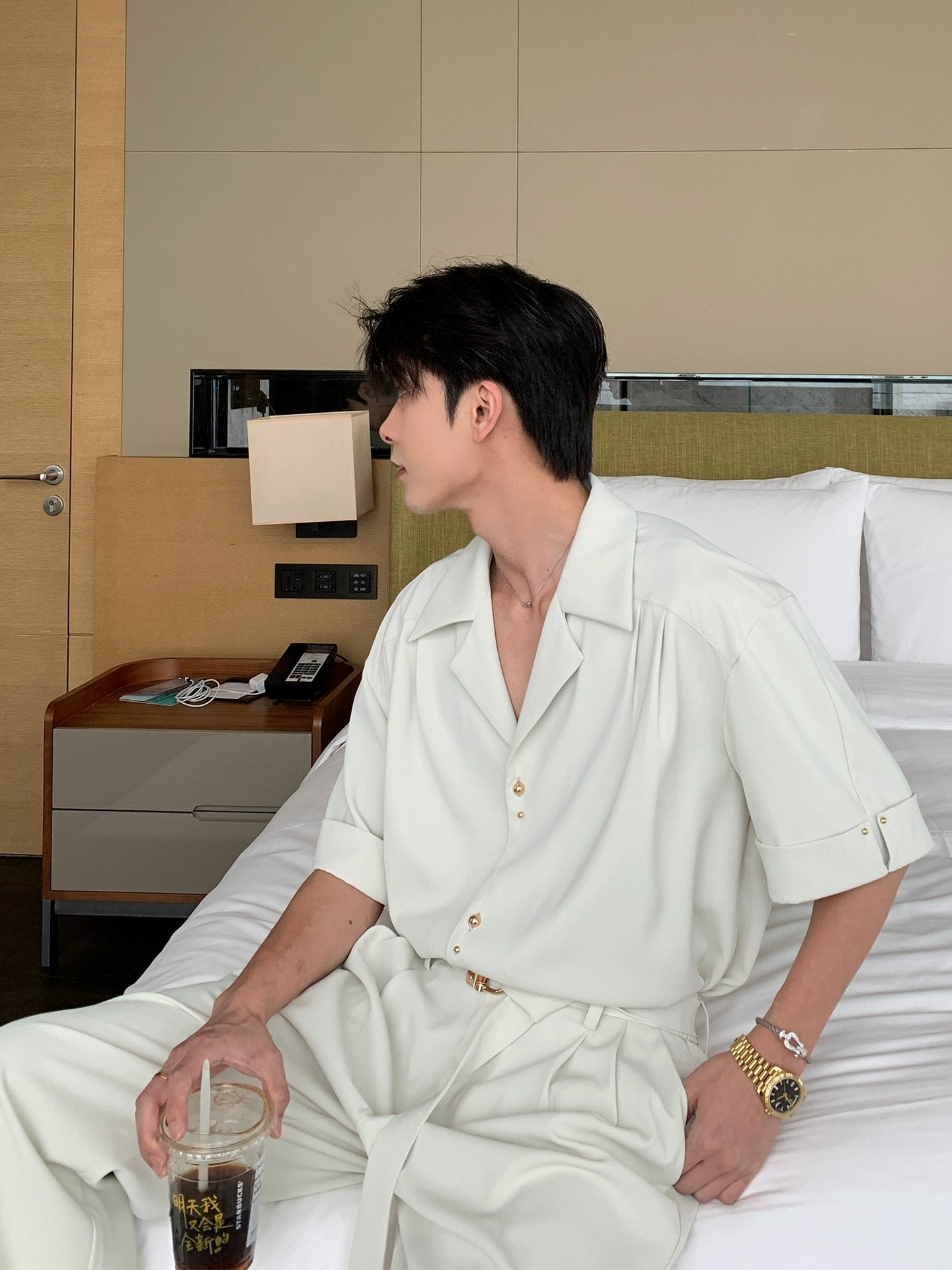 Cooling Short Sleeve Shirt & Trousers Setup WN20441