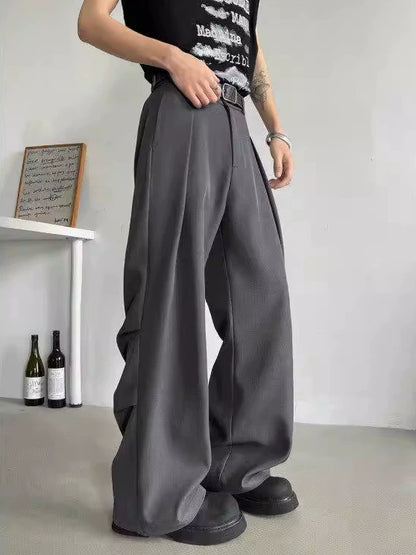 Curved Blade Flare Trousers WN19310