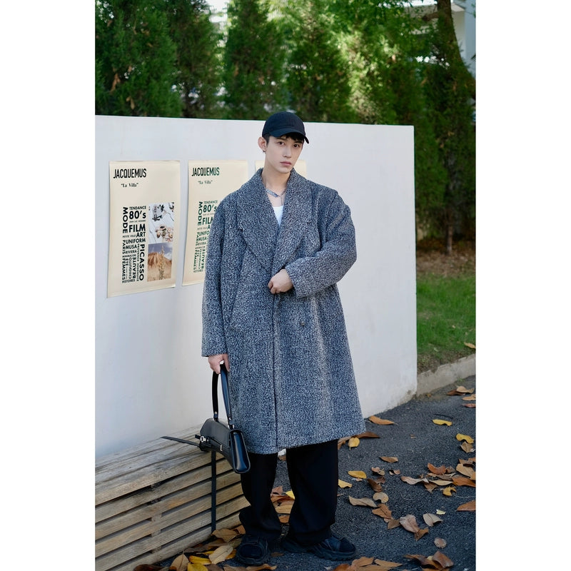 Tweed Oversize Coat WN10024