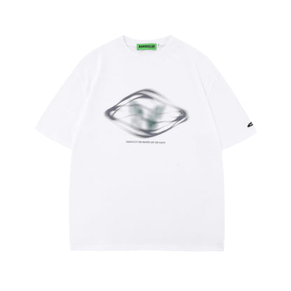 Abstract Graphic Short Sleeve T-Shirt WN26155