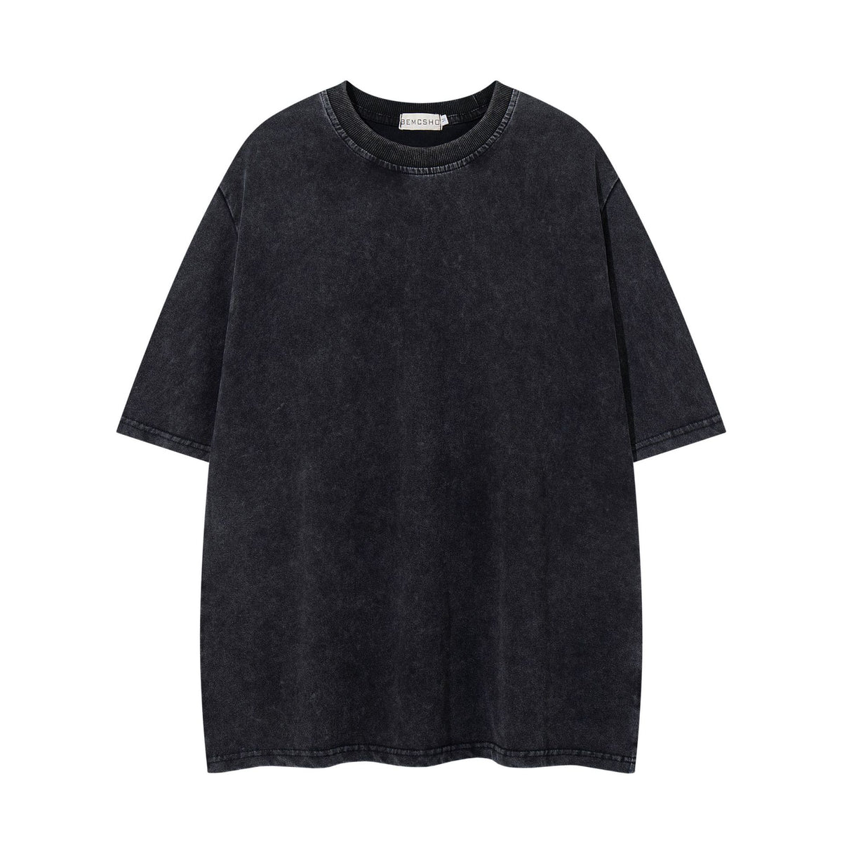 Washed Plain Short Sleeve T-Shirt WN26776